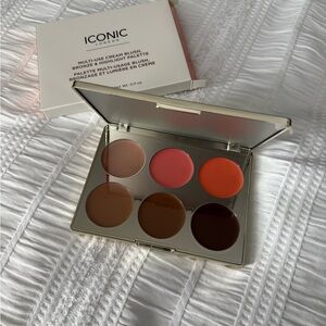 ICONIC London Multi-Use Blush and Highlight Palette
